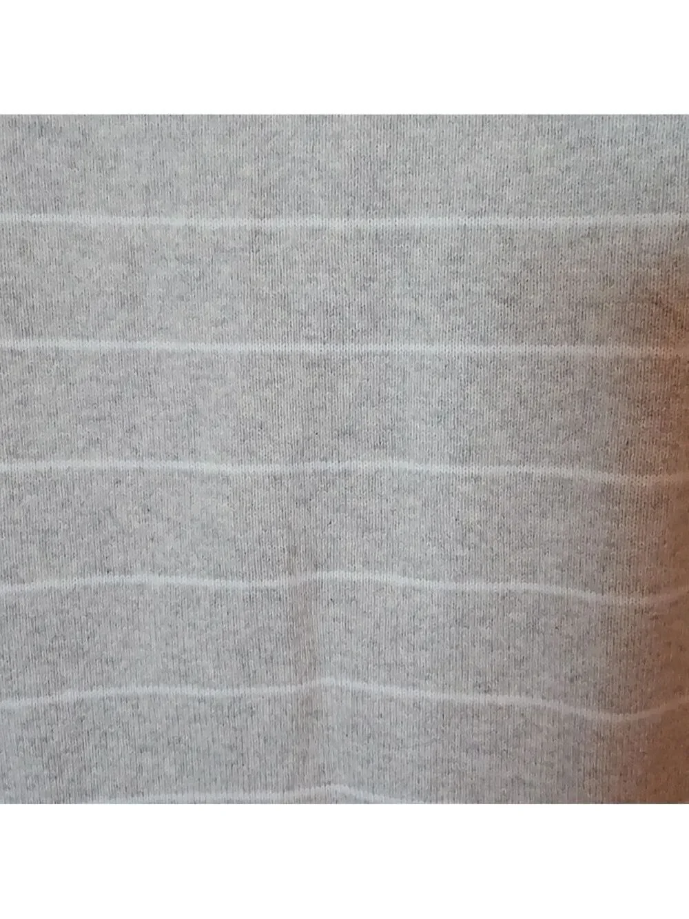 J Crew Men's Gray Stripe Cashmere Blend Grandpa Cardigan